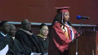 Pine Bluff High School Class of 2016 graduation speech [upl. by Frangos]