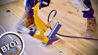 Engineered Hardwood Floor Install  TOP Pro Tips [upl. by Chadabe]