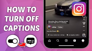 How to Turn Off CaptionsSubtitles on Instagram [upl. by Aihsram]