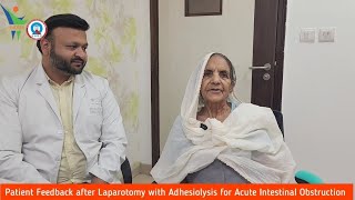 Patient Feedback after Laparotomy with Adhesiolysis for Acute Intestinal Obstruction [upl. by Server736]