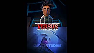 Flint Lockwood Vs Uzi Doorman edit murderdrones Cloudywithachanceofmeatballs [upl. by Doowyah]