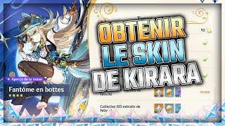 COMMENT OBTENIR LE SKIN DE KIRARA GRATUITEMENT  Extraits de félicité MAJ 48  Genshin Impact [upl. by Ididn206]