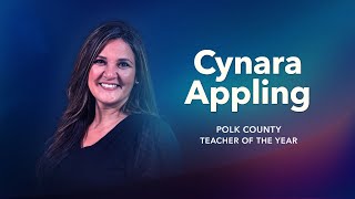 202425 Teacher of the Year  Cynara Appling [upl. by Mathilda]