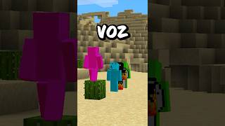 MINECRAFT mas minha Voz MUDA a cada DANO 2 shorts [upl. by Reiter415]