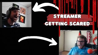 reacting to streamers getting scared [upl. by Delwin]