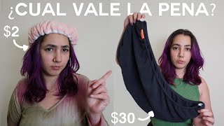 ¿CUAL VALE LA PENA EN VERDAD ¿quitan el frizz TOALLAS para el cabello [upl. by Rebmac929]