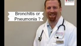 I Dont Know If I Have Bronchitis or Pneumonia [upl. by Enilkcaj]