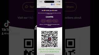 Fetch Rewards is a FREE app Use my referral code and scan your first receipt fetchrewards [upl. by Pietje]