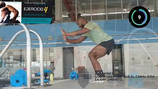 AQUAFITNESS AQUAGYM E HIDROGINASTICA 20 MINUTOS DE CARDIO EN EL AGUA [upl. by Rothschild17]