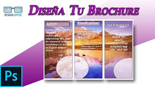 Configuración y creación de documento para Brochure en Photoshop [upl. by Coe]