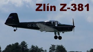 Zlin Z381  Bücker Bü 181 Bestmann Pardubice Airshow 2019 [upl. by Velma]