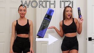 StTropez Self Tan Supreme Violet Mousse Review  Demo [upl. by Yrrol]