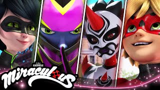 MIRACULOUS  🐞 AKUMATIZADOS 2 😈  Las Aventuras de Ladybug [upl. by Eey471]