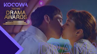 Their kissing scene was not in the script 2020 KBS Drama Awards [upl. by Warrin]