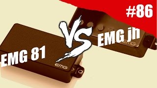 Rig on Fire  86 EMG81 vs James Hetfield Model [upl. by Lundberg]