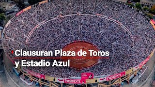 CLAUSURAN EL ESTADIO AZUL Y PLAZA DE TOROS  Son pérdidas millonarias [upl. by Rodge150]