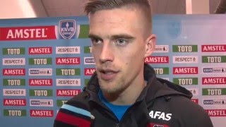 Reactie Henriksen na Feyenoord  AZ [upl. by Alidis374]