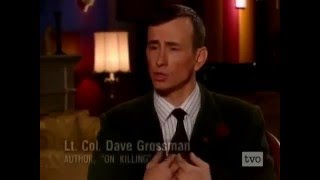 Psychologist Lt Col Dave Grossman  On the Psychology of Killing [upl. by Espy]