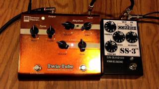 Seymour Duncan Twin Tube Classic vs Pete Cornish SS3 [upl. by Heidy]