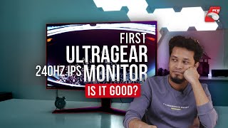 First Ultragear 240Hz Monitor Is it Good LG 27GN750 Review Bangla [upl. by Emelia463]