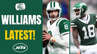 Reacting to NY Jets WR Mike Williams comments about staying with team amp Aaron Rodgers [upl. by Asseneg]