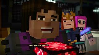 Minecraft Story Mode  The Complete Adventure  Episode 8  A Journeys End [upl. by Peonir985]