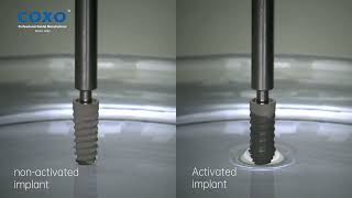 UA1Comparison video of hydrophilicity [upl. by Nahshu]