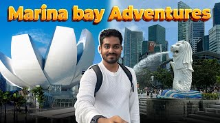 The Most Insane Marina Bay Adventures in Singapore  EP2 marinabaysingapore singaporevlog [upl. by Agace]