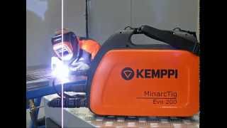 KEMPPI MinarcTig Evo 200 i 200MLP [upl. by Eniamor]