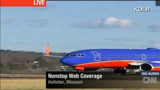 Southwest 737 Takeoff from a 3700 ft runway at KPLK in Hollister Missouri [upl. by Lerat680]