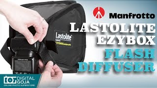 Lastolite Ezybox SpeedLite Flash Diffuser Kit for Nikon  Manfrotto  Unboxing amp Overview [upl. by Paresh]