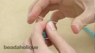 How To Add a Cord End Cap to Viking Knit [upl. by Carmine]