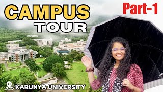 Karunya University Campus Tour  Best University in India  Coimbatore [upl. by Shwalb604]