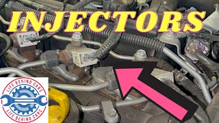 Mazda CX 3 2018 Diesel Injectors Locations [upl. by Ahsiak]