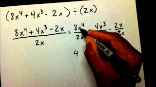 Divide Polynomials Part 1 [upl. by Meng]