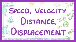 GCSE Physics  The difference between Speed and Velocity amp Distance and Displacement 51 [upl. by Atilemrac256]