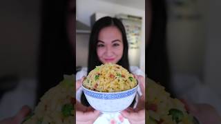 Gebratener Goldener Reis – einfach schnell und lecker shorts chinesefood recipe [upl. by Notneuq]