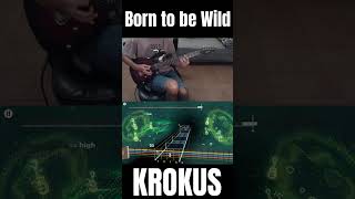 Born To Be Wild  Krokus shorts borntobewild krokus rocksmithplus guitar music gameplay [upl. by Leyameg]