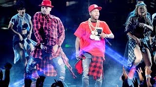 Chris Brown Surprise quotLoyalquot Performance BET Awards 2014 [upl. by Boigie]