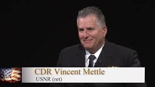 CDR Vincent Mettle USNR ret veteran interview 10222024 [upl. by Aitnahc]