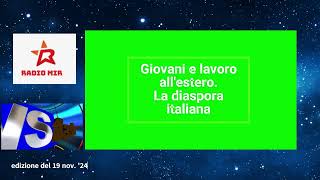 19 nov 24 Gr Pensionati nel mondo Sciopero SSL Case riposo Svizzera Giovani emigrazione Italia [upl. by Varipapa]