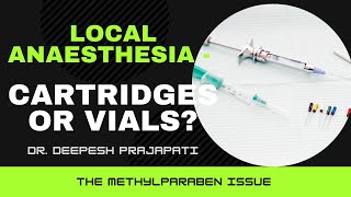 Local Anesthesia  Cartridges or Vials Methylparaben allergy issue [upl. by Telrahc350]