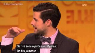 Didrik SolliTangen in TVshow Nytt på Nytt 2642013 [upl. by Dlared]