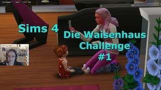 Die Sims 4  Die WaisenhausChallenge 1  Umbau und die ersten Kinder im Stream [upl. by Harragan]