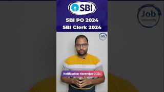 SBI PO Notification 2024 Update 🔥 SBI Clerk Notification 2024 Update 🔥 Exam Dates sbi sbipo [upl. by Tihor]