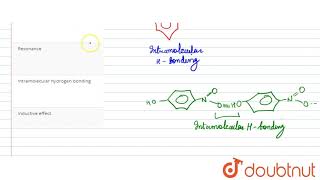 Which of the following explanations accounts for onitrophenol to be more volatile than [upl. by Radnaxela]