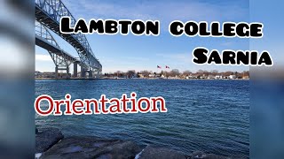 Lambton college  Jan Intake  Orientation [upl. by Lletnuahs]