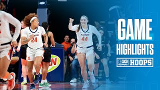 Le Moyne at Illinois  Highlights  Big Ten Womens Basketball  11182024 [upl. by Rheingold]