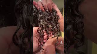 What is my hair type 3b 3c 4a type curly hair curlyhair type4hair type3hair naturalhair [upl. by Nonnad]