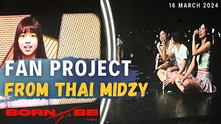 240316 ITZY reaction to Thai Midzy Fans Project [upl. by Aneelad194]